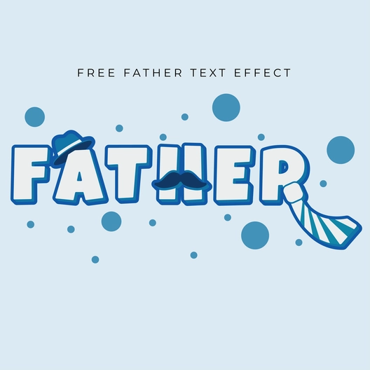 Father Text Effect