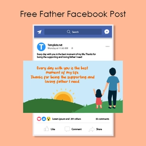Father Facebook Post