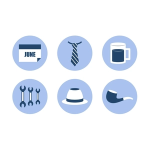 Father Symbols Clipart