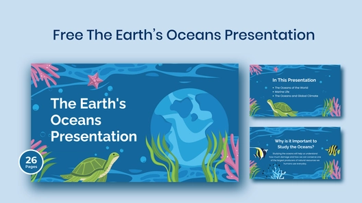 The Earth's Oceans Presentation