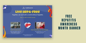 Hepatitis Awareness Month Banner