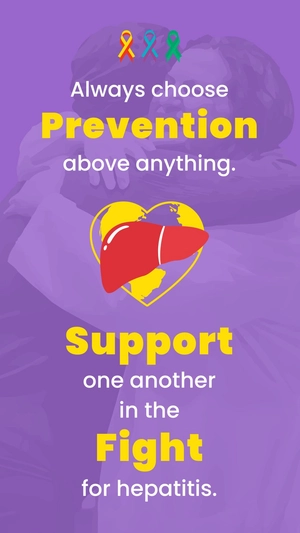 Hepatitis Awareness Month Whatsapp Status