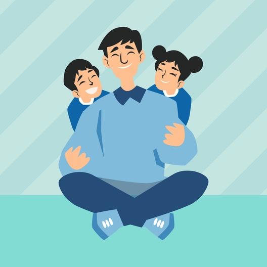 Father Design Clipart