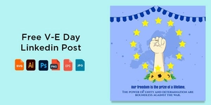 V-E Day Linkedin Post