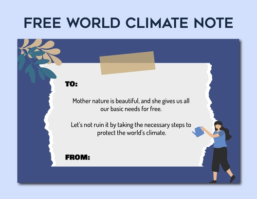 World Climate Note