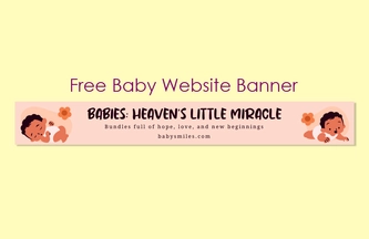 Baby Website Banner