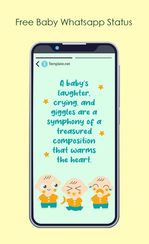 Baby Whatsapp Status