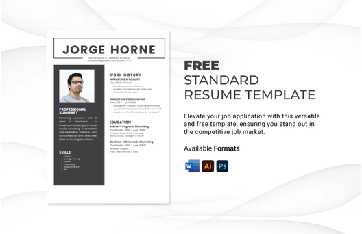 Standard Resume Template