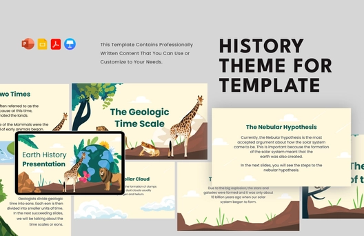 History Theme for Template