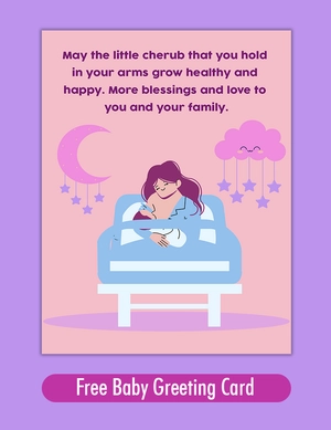 Baby Greeting Card