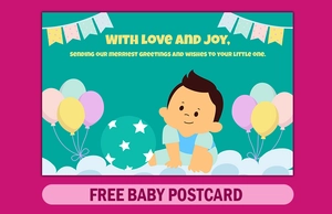Baby Postcard