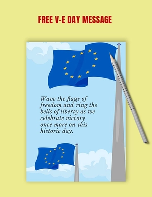 V-E Day Message