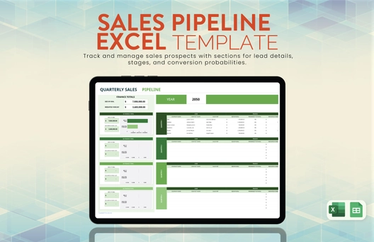 Sales Pipeline Excel Template