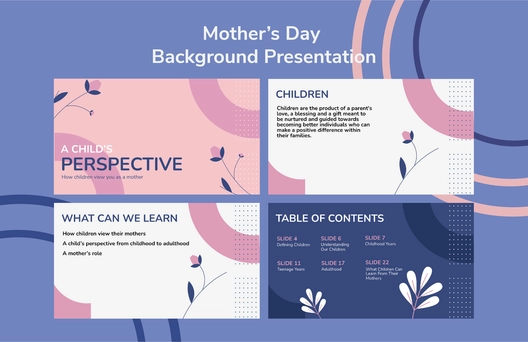 Mother's Day Background Presentation