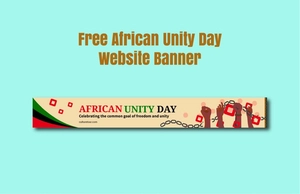 African Unity Day Website Banner