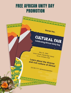 African Unity Day Promotion