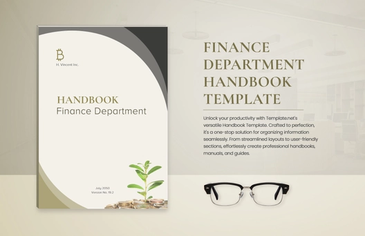 Finance Department Handbook Template