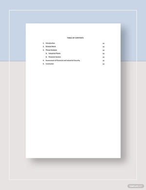 Security Gap Analysis Template