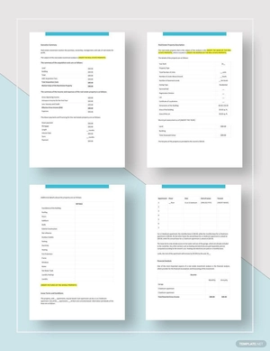 Real Estate Investment Analysis Template