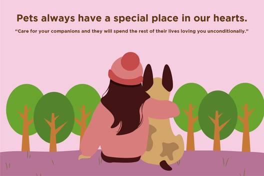 Pet Care Postcard