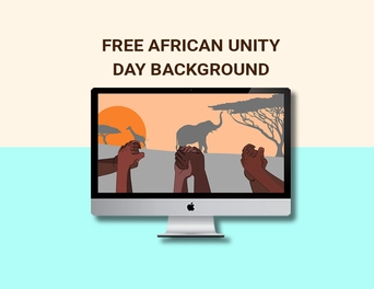 African Unity Day Background