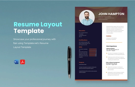 Resume Layout Template