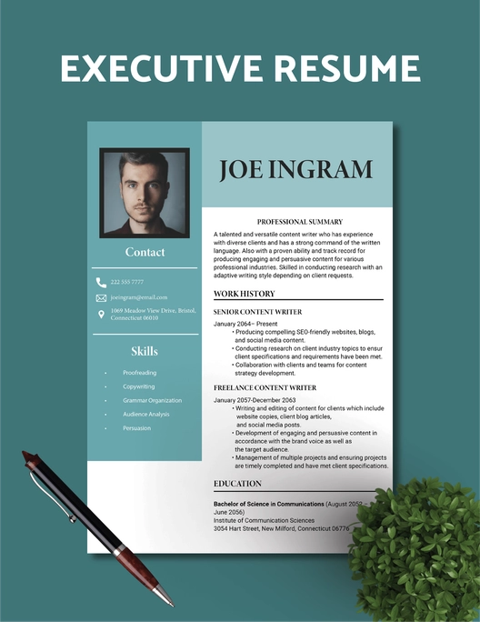Executive Resume Template