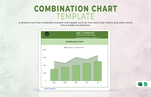 Combination Chart Template