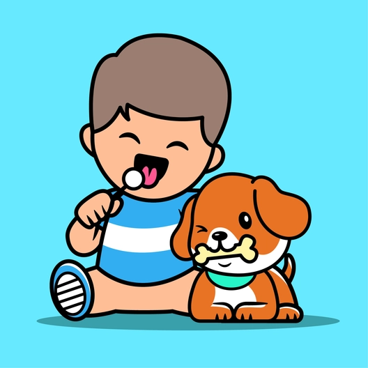 Pet Care Cartoon Clipart