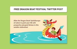 Dragon Boat Festival Twitter Post