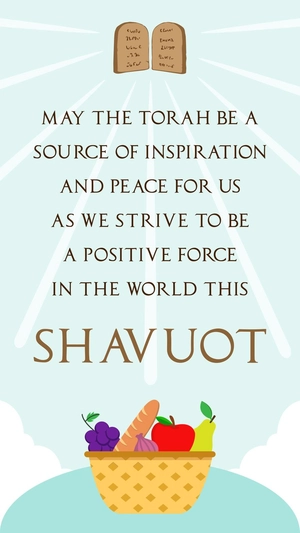 Shavuot Whatsapp Status