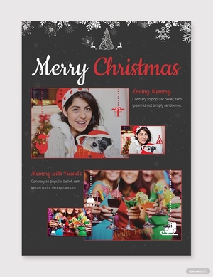 Christmas Photo Card Template