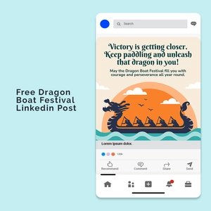 Dragon Boat Festival Linkedin Post