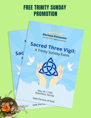 Trinity Sunday Promotion
