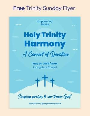 Trinity Sunday Flyer