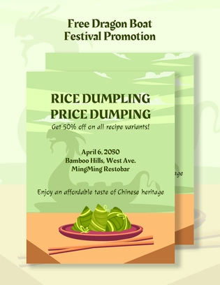 Dragon Boat Festival Promotion