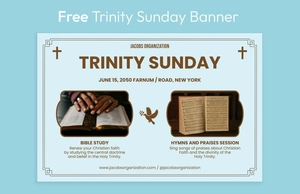 Trinity Sunday Banner