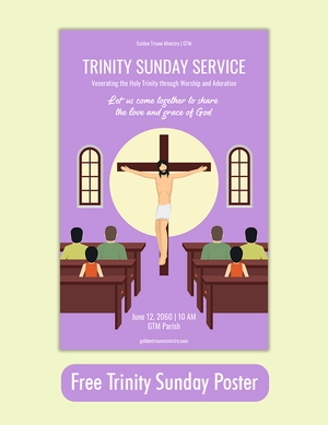Trinity Sunday Poster