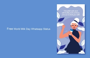 World Milk Day Whatsapp Status