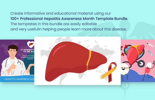 30+ Professional Hepatitis Awareness Month Template Bundle