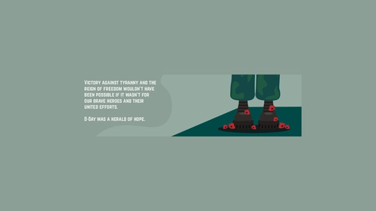 D-Day Youtube Banner