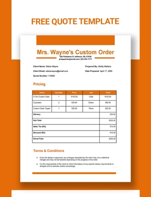 Quote Template