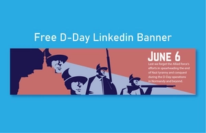 D-Day Linkedin Banner
