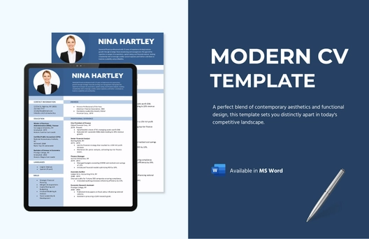 Modern CV Template