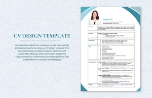 CV Design Template