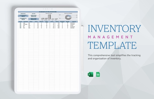 Inventory Management Template