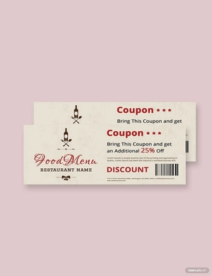 Christmas Coupon Template
