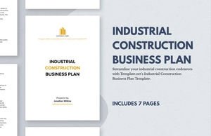 Industrial Construction Business Plan Template