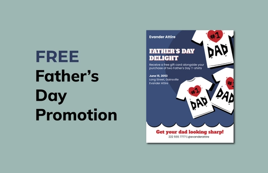 Father's Day Promotion