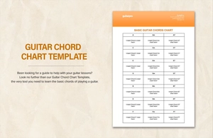 Guitar Chord Chart